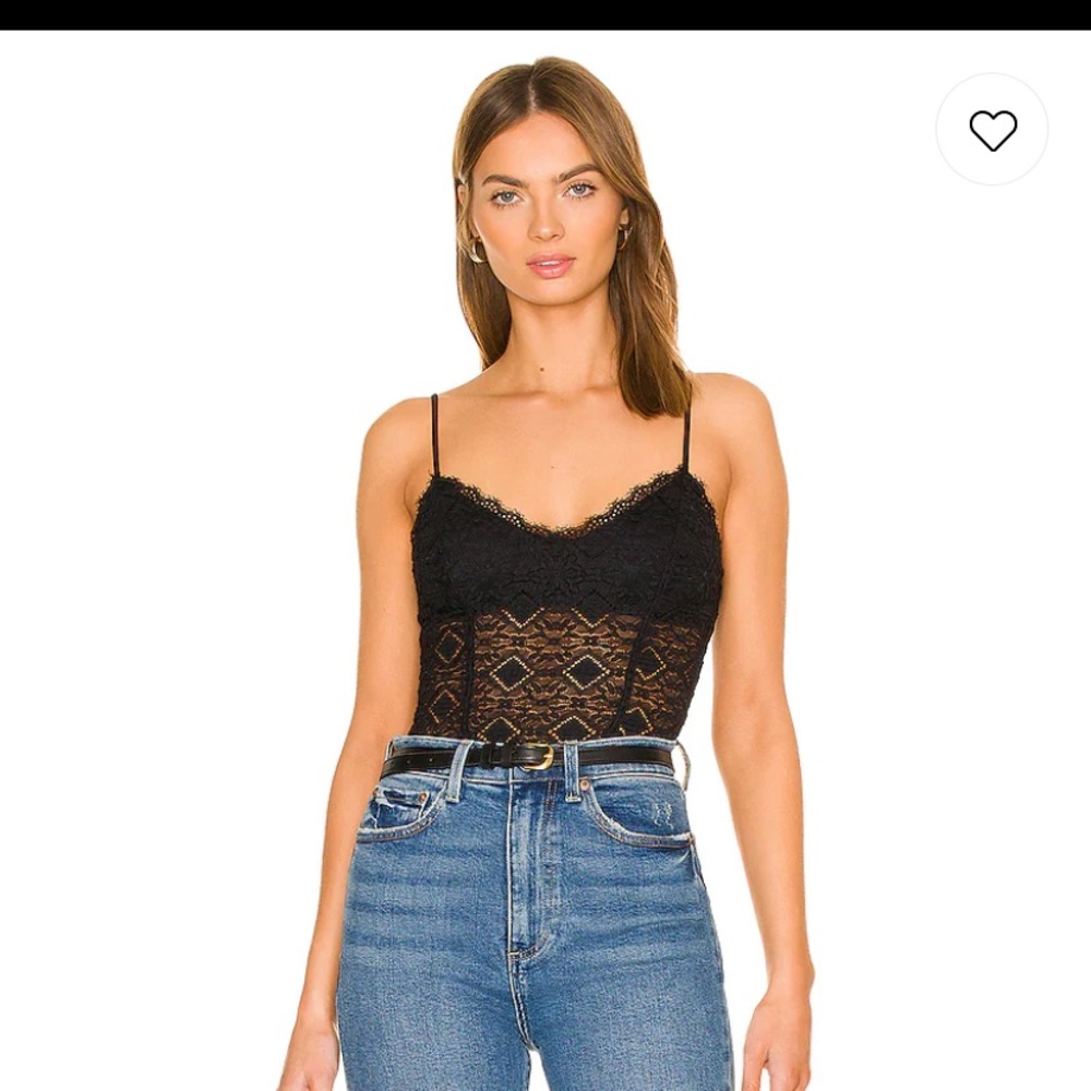 Free People Follow Me Lace Cami